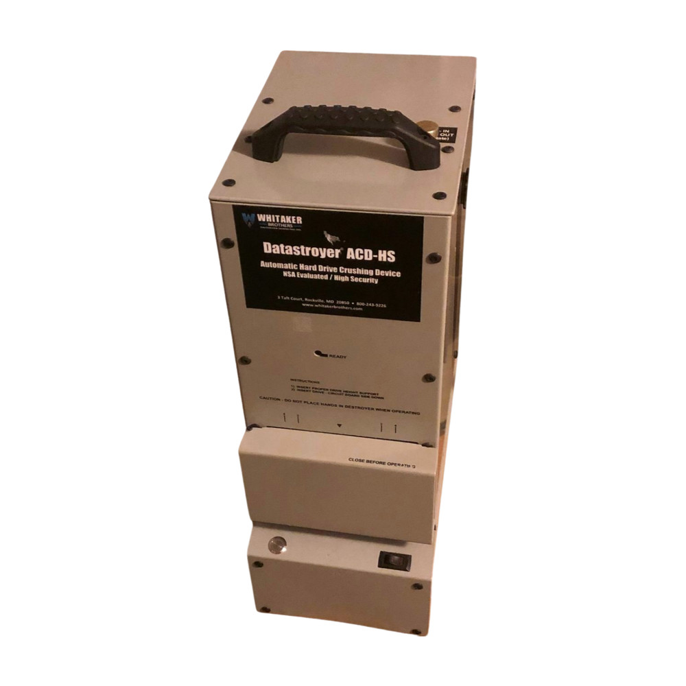 Datastroyer ACD-HS Automatic Hard Drive Crusher
