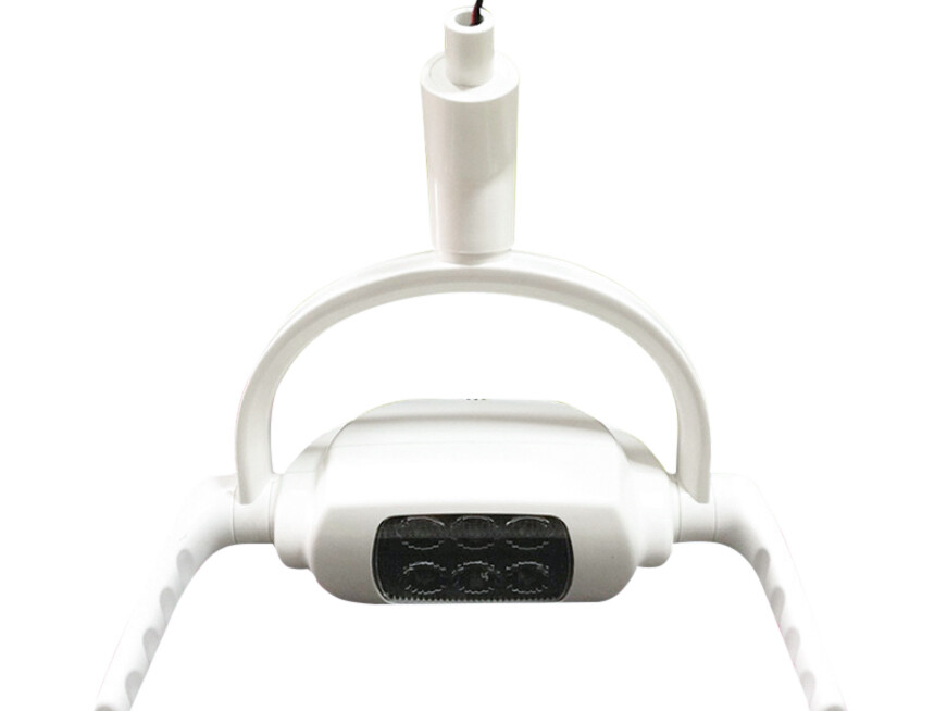 360° Dental Operating Sensor Shadowless Cold Lamp Ceiling-Mounted Arm With 6 LED