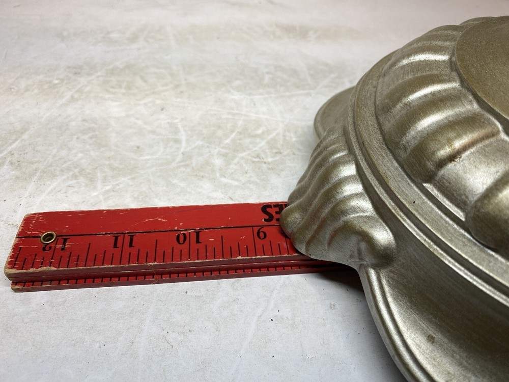Vintage Metal Footed Lamp Base