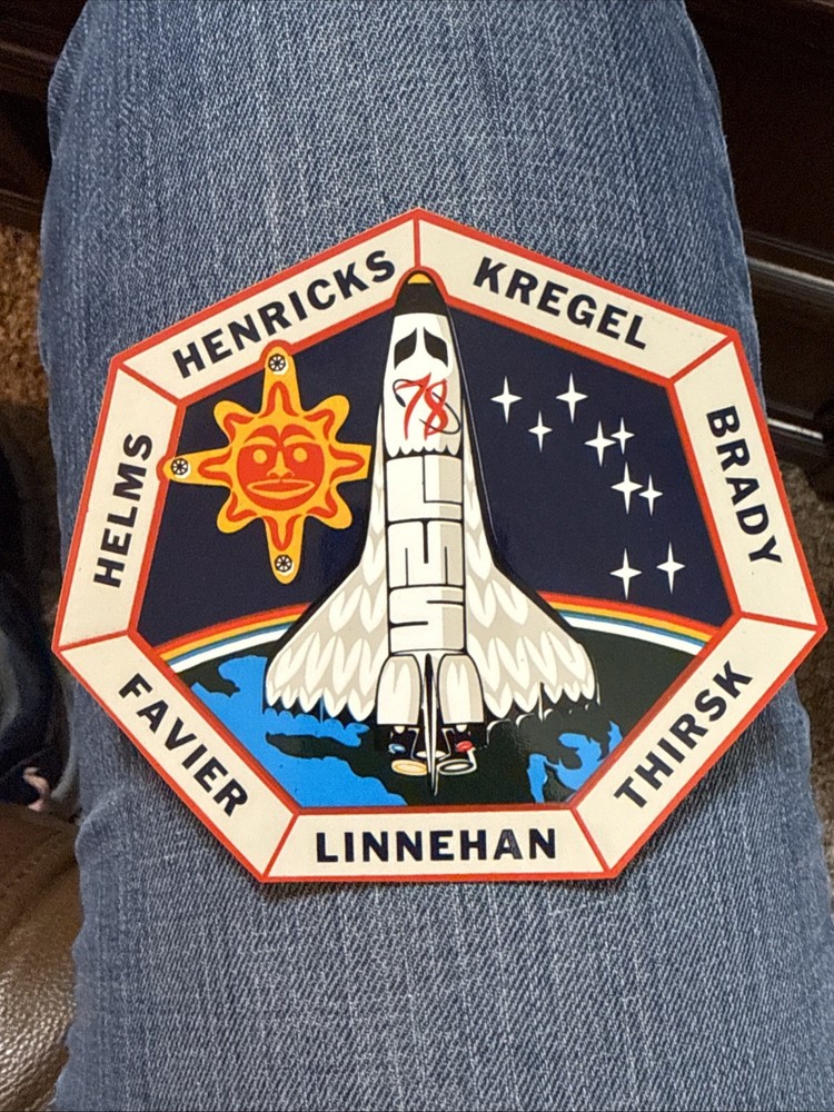 NASA Space Shuttle STS-78 Mission Patch Vinyl Decal Sticker