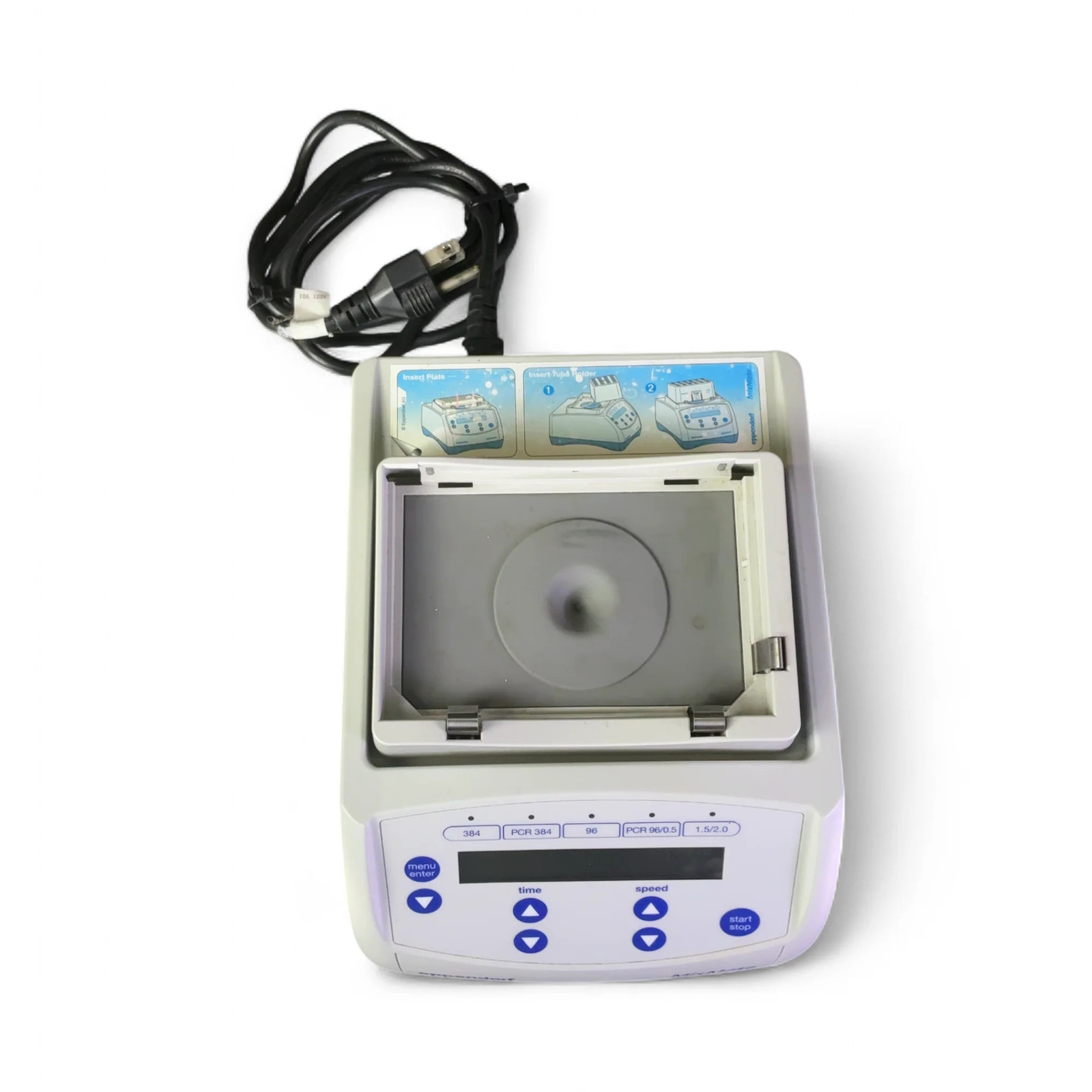 Eppendorf 5353 MixMate Microplate Shaker Used with Adapter Blocks