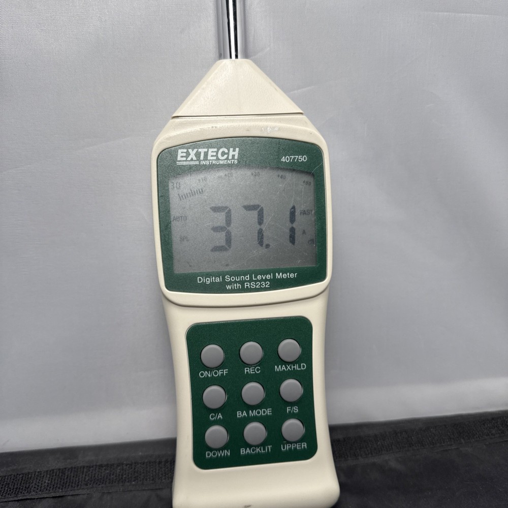 Extech Instruments 407750 Digital Sound Level Meter with RS232