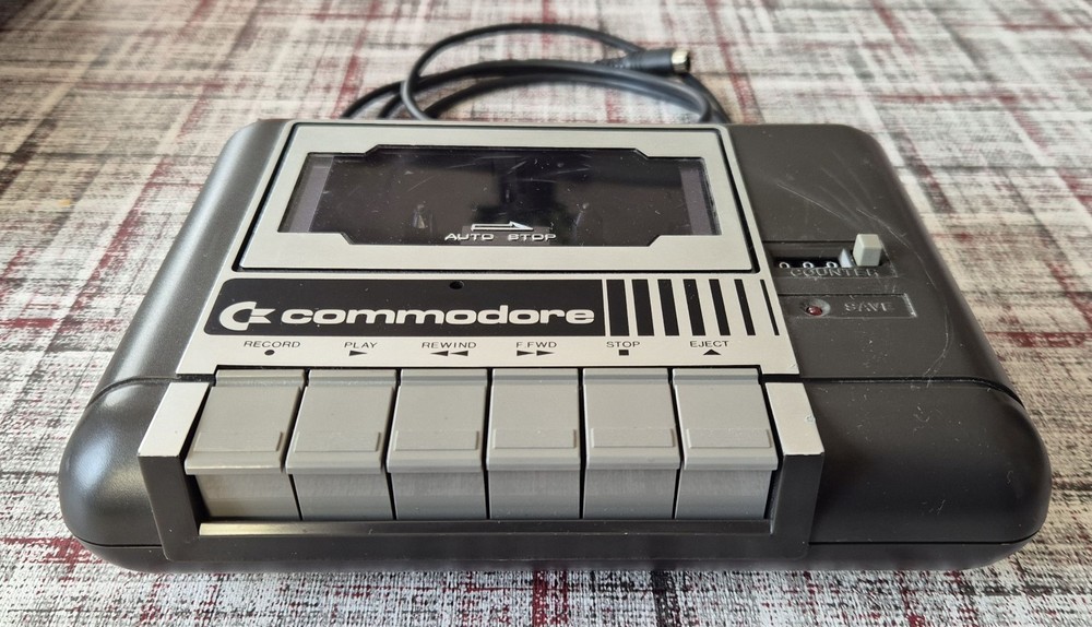 Commodore 1531 Datasette C2N Cassette Drive – Boxed – C16/Plus/4