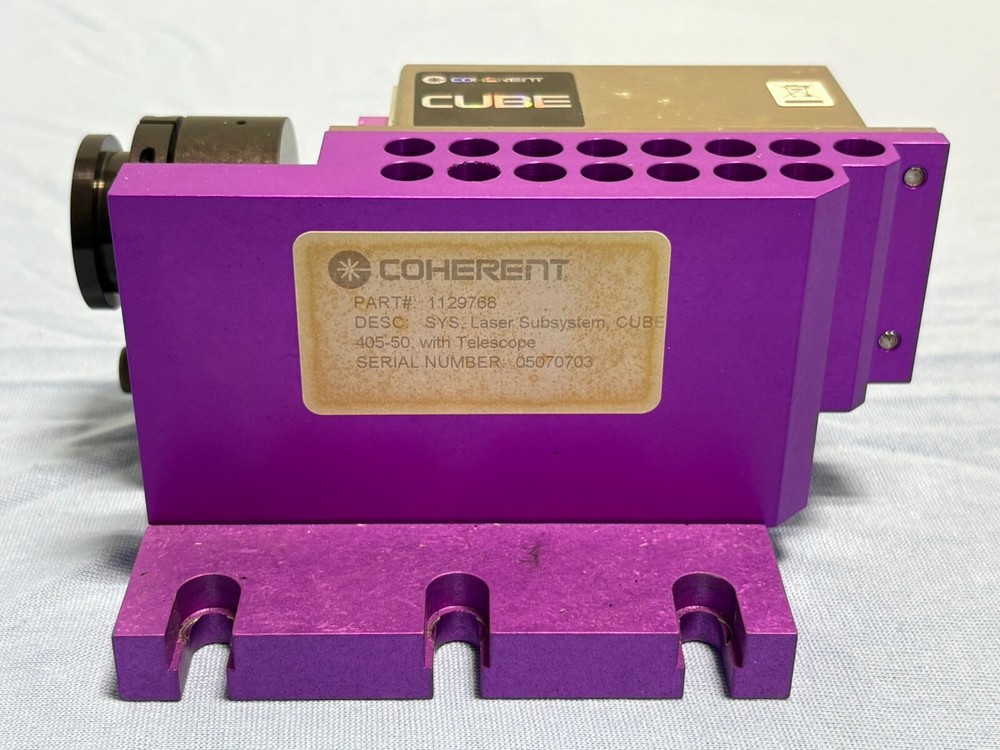 Coherent Cube 407nm 50mW 1129768 SYS Laser Module Subsystem Aperture 1069413/AT