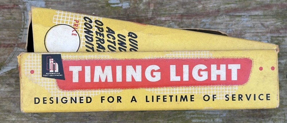 VINTAGE HANSON TIMING Light # 3 Bakelite w/ box & instruction sheet