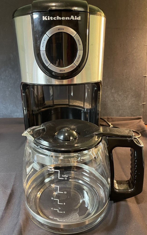 KitchenAid Coffee Maker Automatic Model KCM12020B 12 Cup Capacity, Glass Carafe