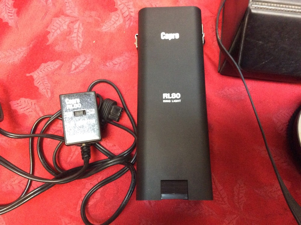Capro RL80 Ring Light with case 120-240V - Tested