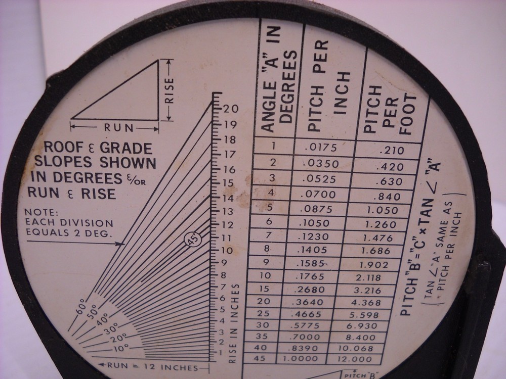 Sears Craftsman Universal Protractor Plumb & Level 93995