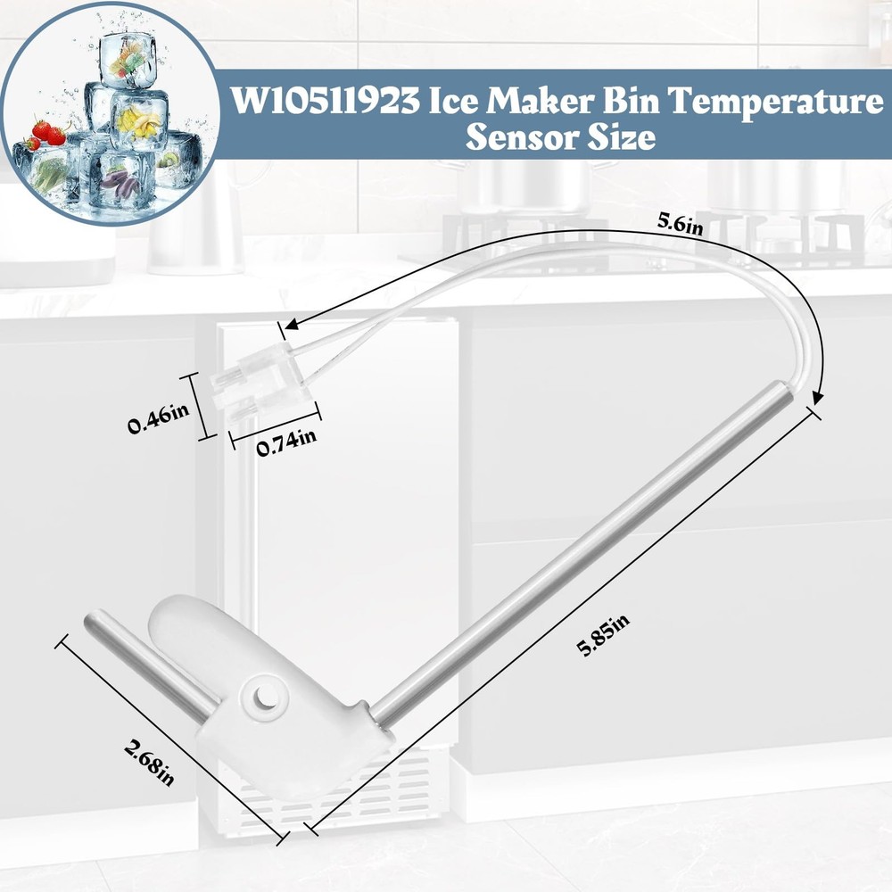 Sthovd W10511923 Ice Maker Bin Temperature Sensor Replacement for Whirlpool...