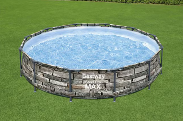 Bestway Metal frame Round Above-Ground Pool with Filter Pump
