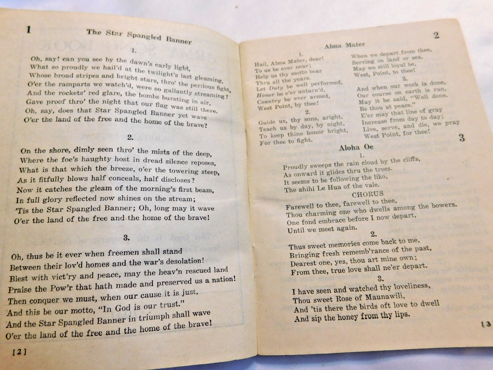 Vintage Army Song Book 1941 67 Songs with Lyrics
