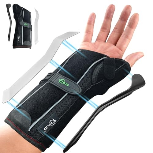 Wrist Brace with Thumb Support () One Size Black Right Hand
