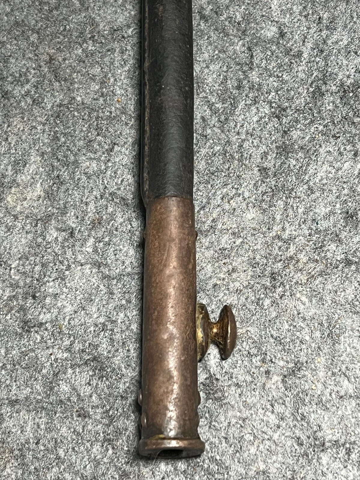 WWI WWII British Pattern 1907 Bayonet/Scabbard by Sanderson Bros