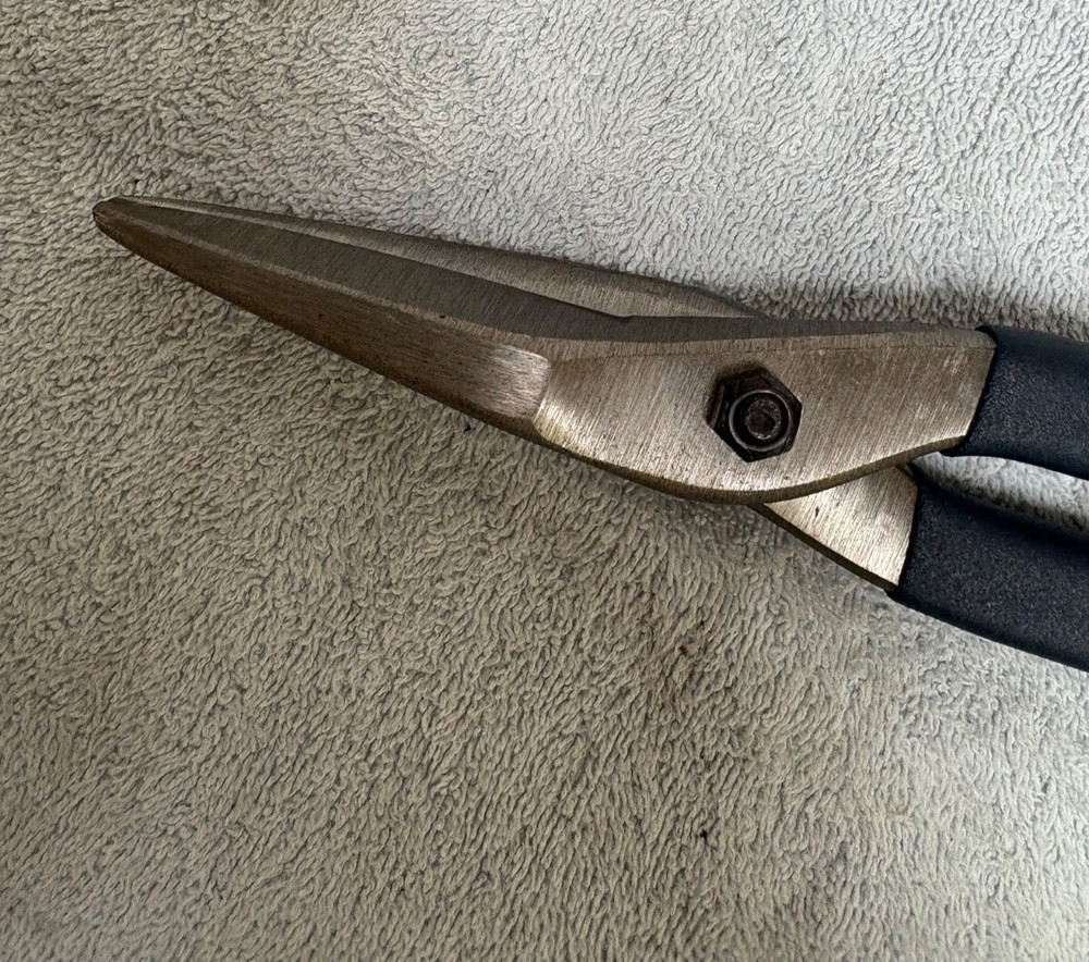 Midwest Snips 12" Tin Snips P127D USA