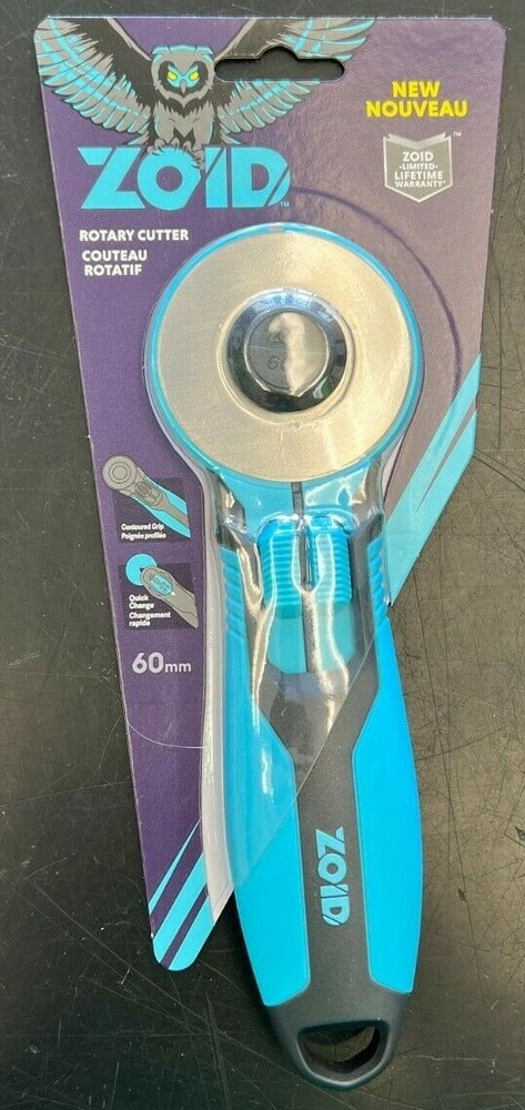 ZOID Tools 60mm Rotary Cutter with Soft-Touch Handle
