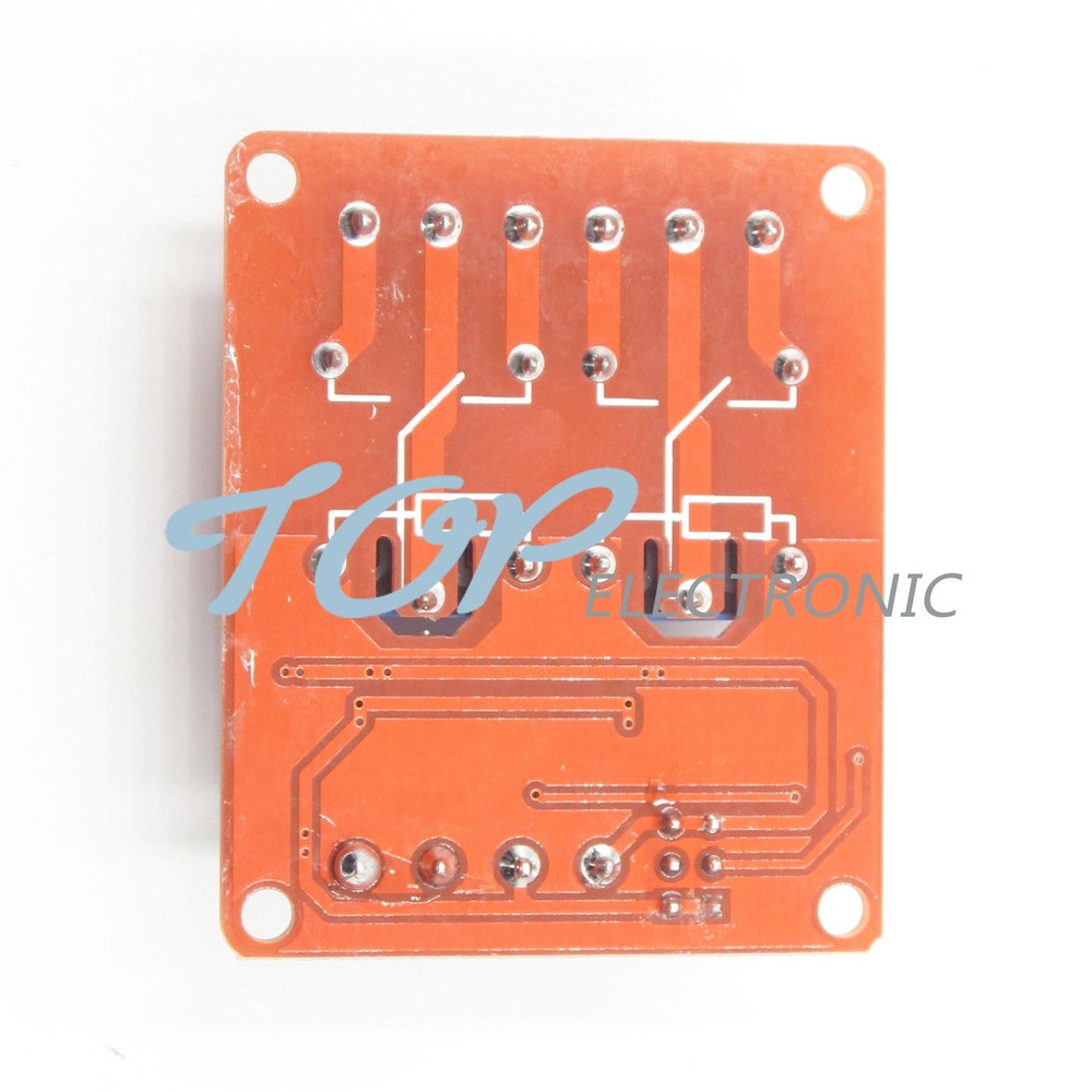 2pcs DC 24V 2-Channel Optically Isolated Control Relay PCB Board Module new