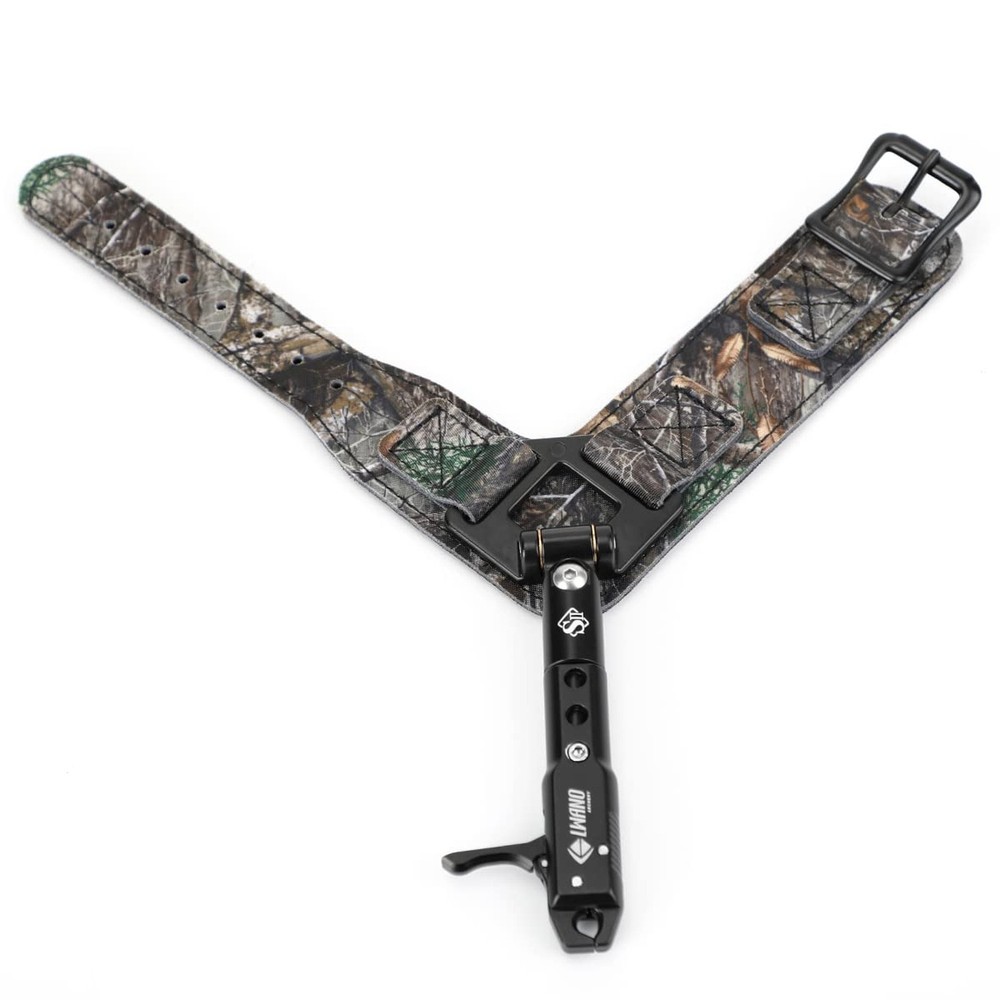LWANO Archery Compound Bow Release Aids Trigger with Foldable Design Camo