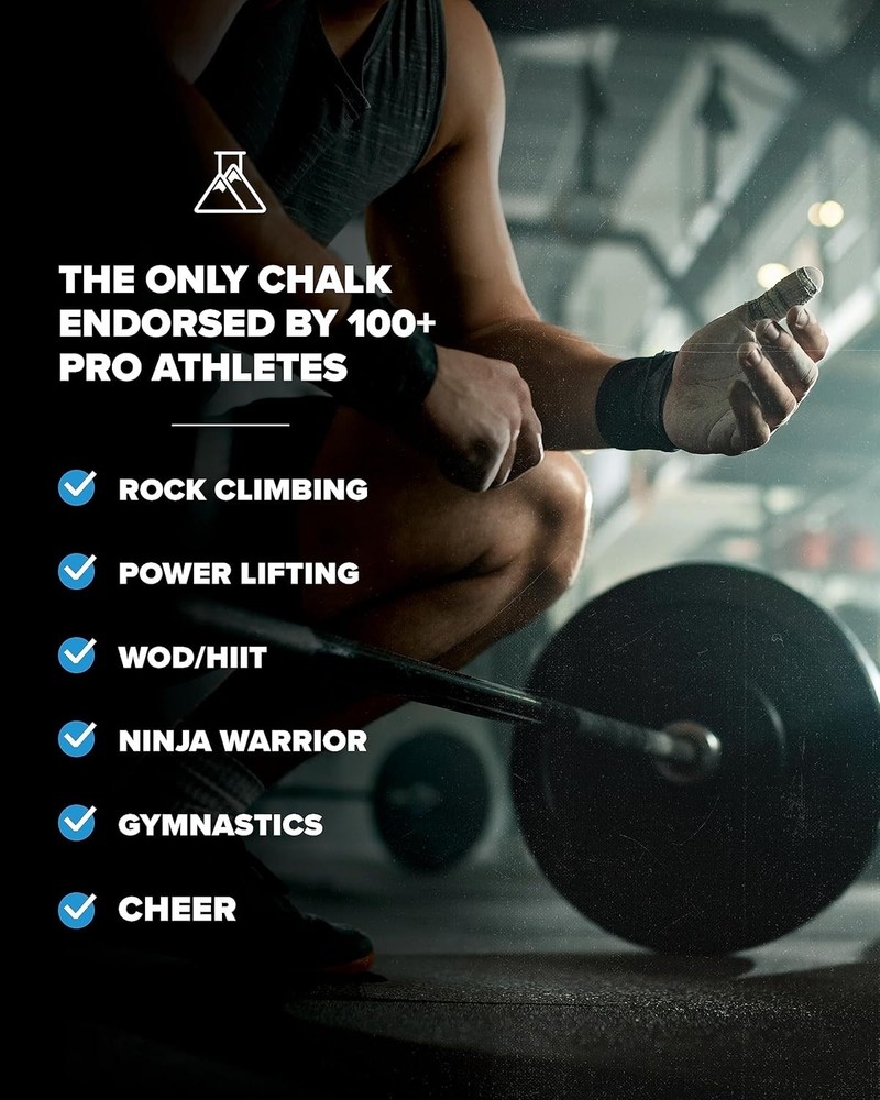 High Performance Hand Chalk for Climbing & Weightlifting