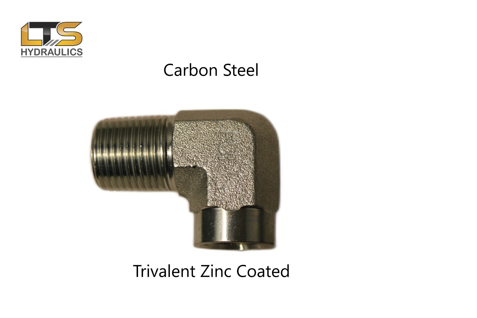 5502-08-08 Steel 1/2" Male Pipe NPT x 1/2" Female Pipe 90° Street Elbow Qty 1