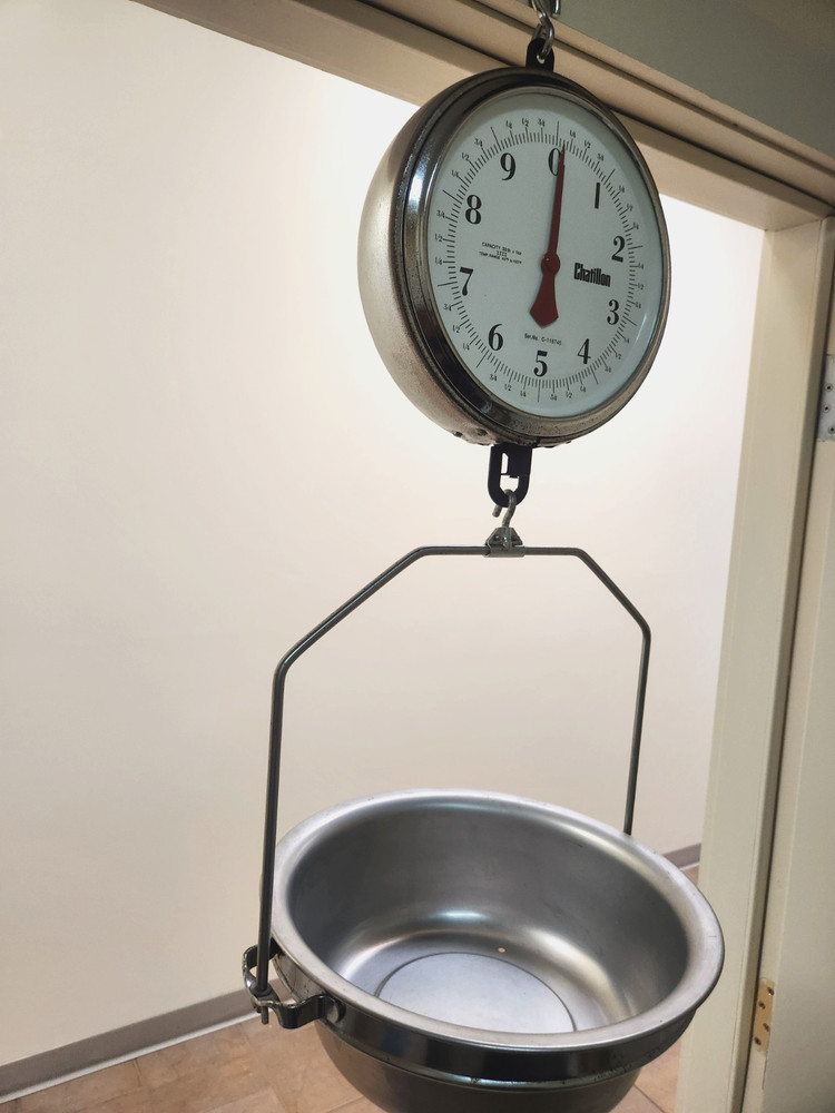 Chatillon 30lb Hanging Kitchen Produce Feed Hardware Scale Type IIIII Complete