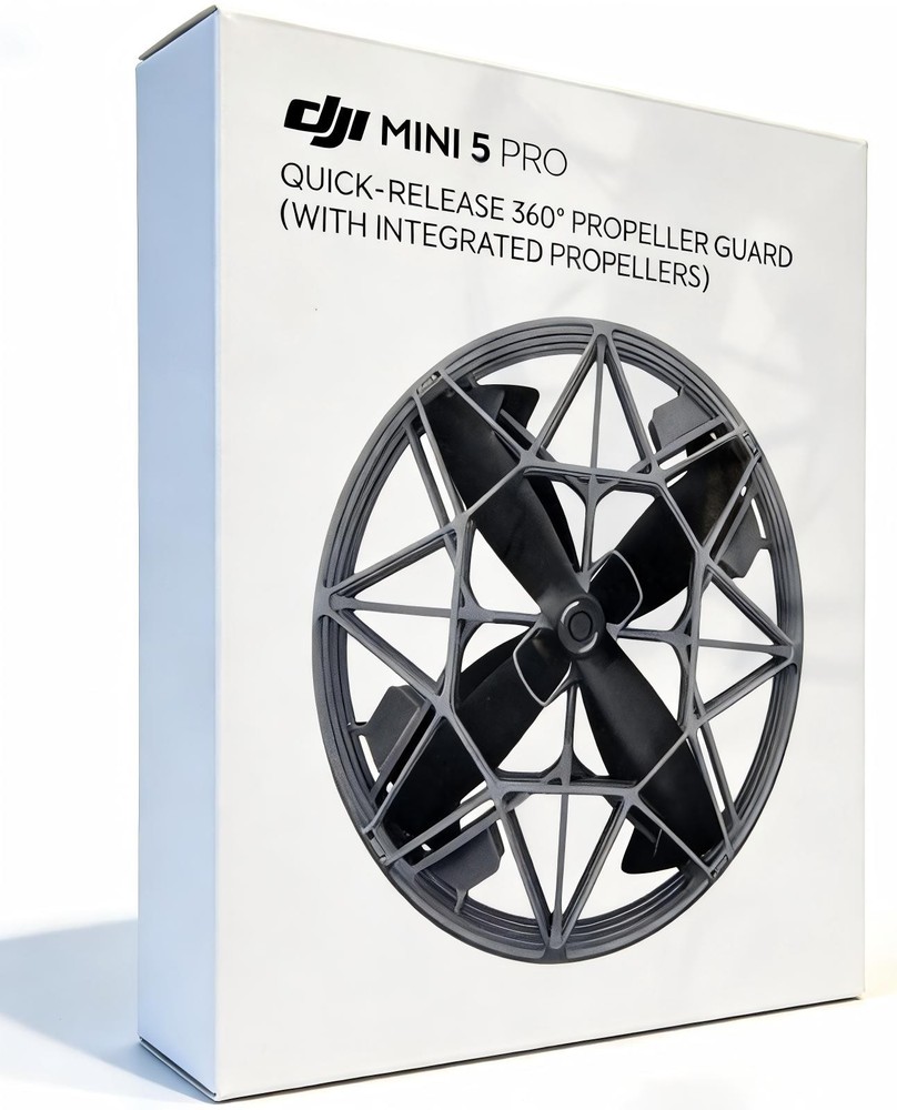 DJI Mini 5 Pro Quick Release 360° Propeller Guard with Integrated Propellers