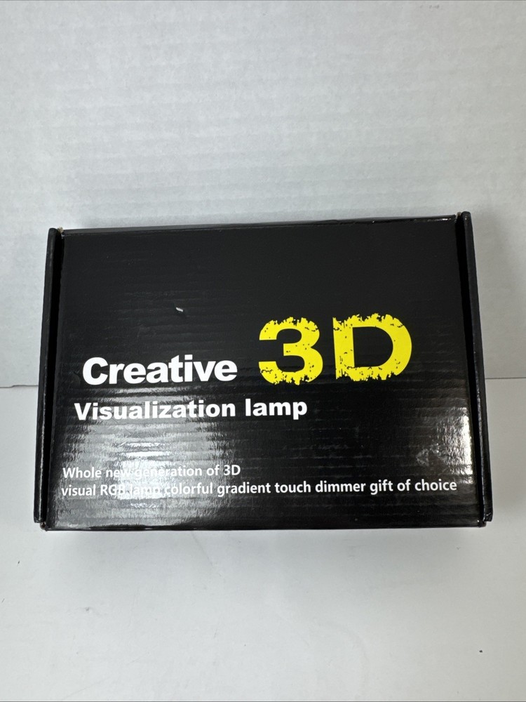 creative 3d visualization lamp