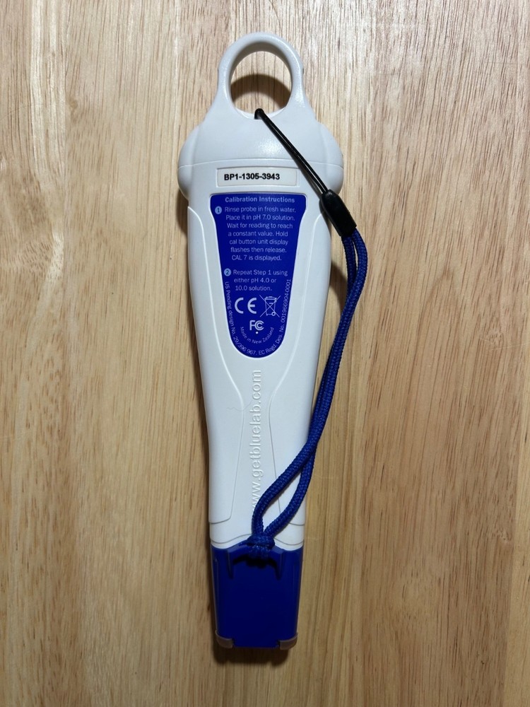 Bluelab PH Pen Digital Meter For Hydroponics Soil Pools & Aquariums