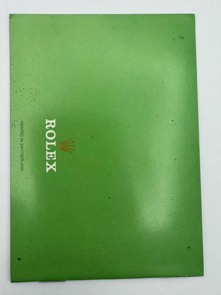 Vintage Rolex Datejust Booklet Brochure