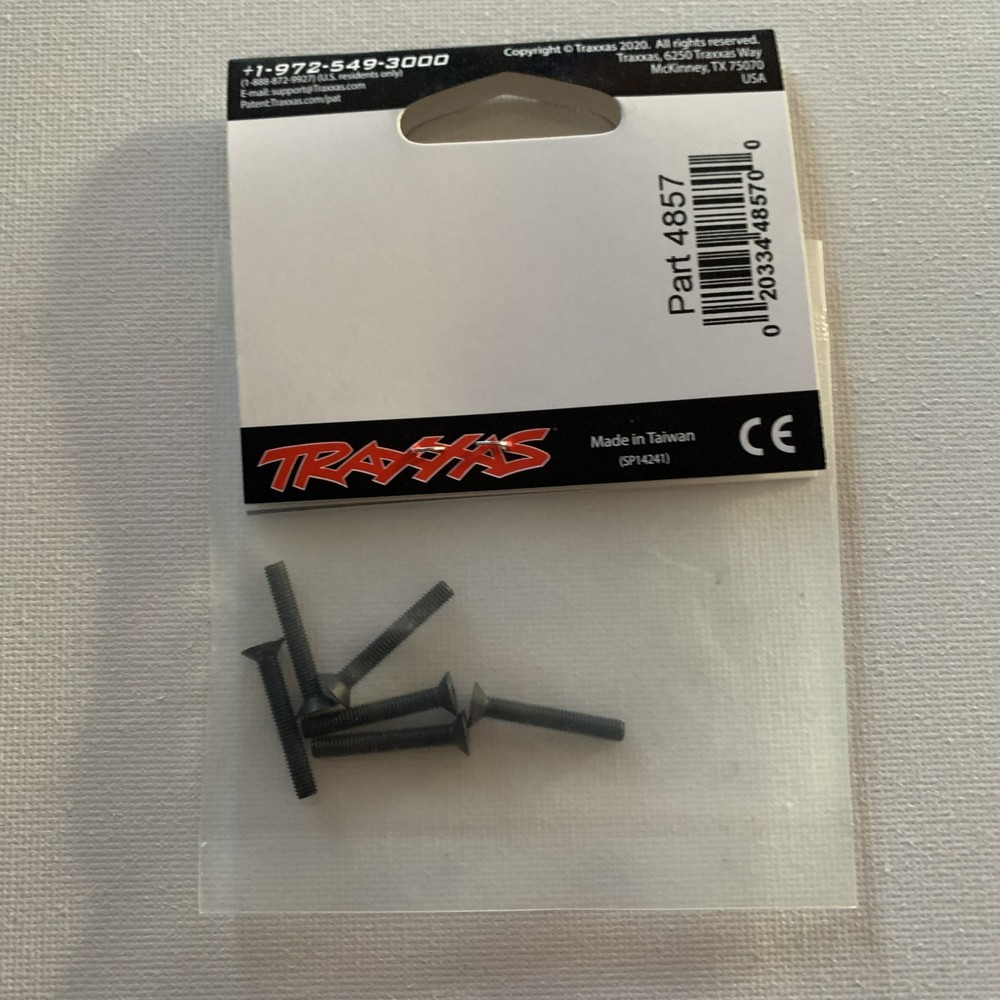 Traxxas Hex Drive Countersunk Screws 4857 NEW