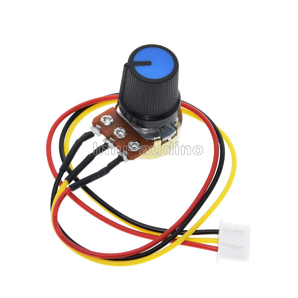 WH148 Potentiometer B10K Speed Control Knob Control Switch XH2.54 3P Linear