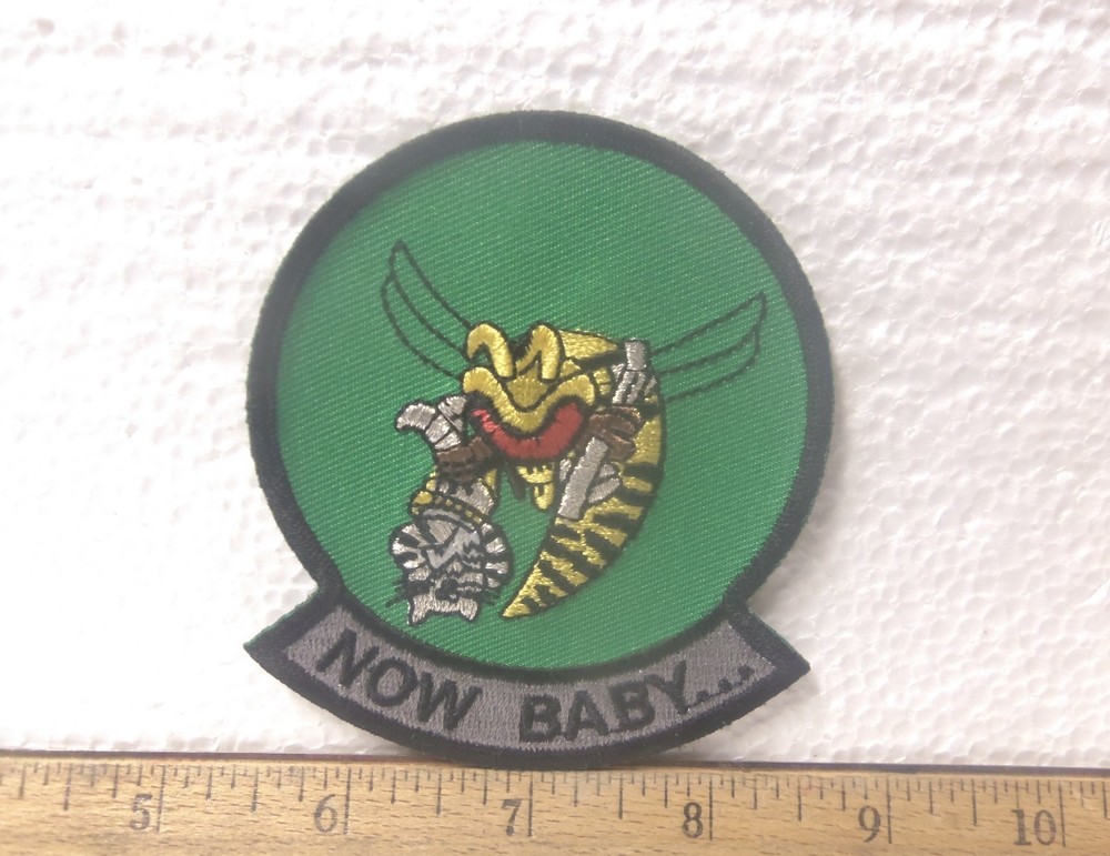 US Navy - Now Baby... Tomcat Embroidered Patch