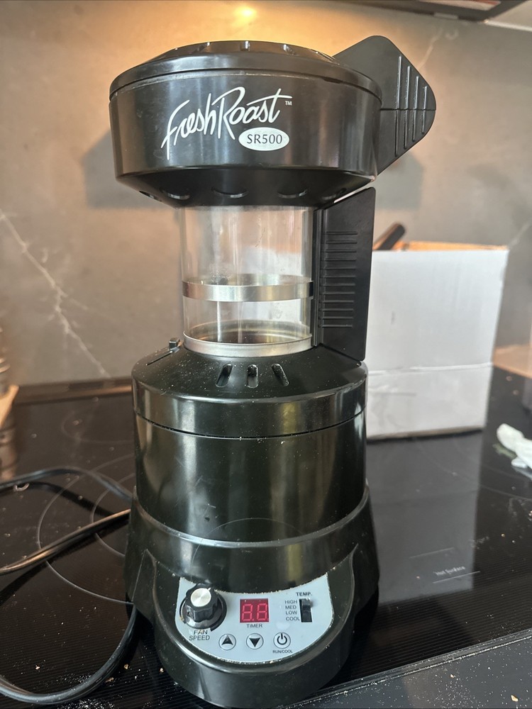 Fresh Roast SR500 Automatic Coffee Bean Roaster - Black