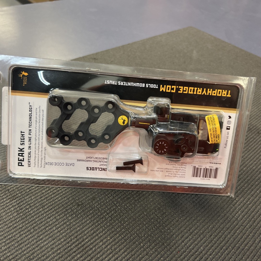 TROPHY RIDGE PEAK SIGHT 5 PINS