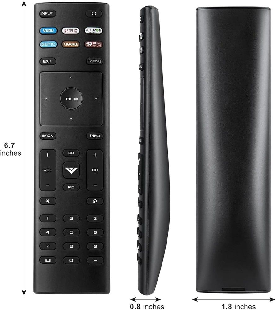 Remote for Vizio Smart TV Remote, 2-Pack Universal Replacement Select Color