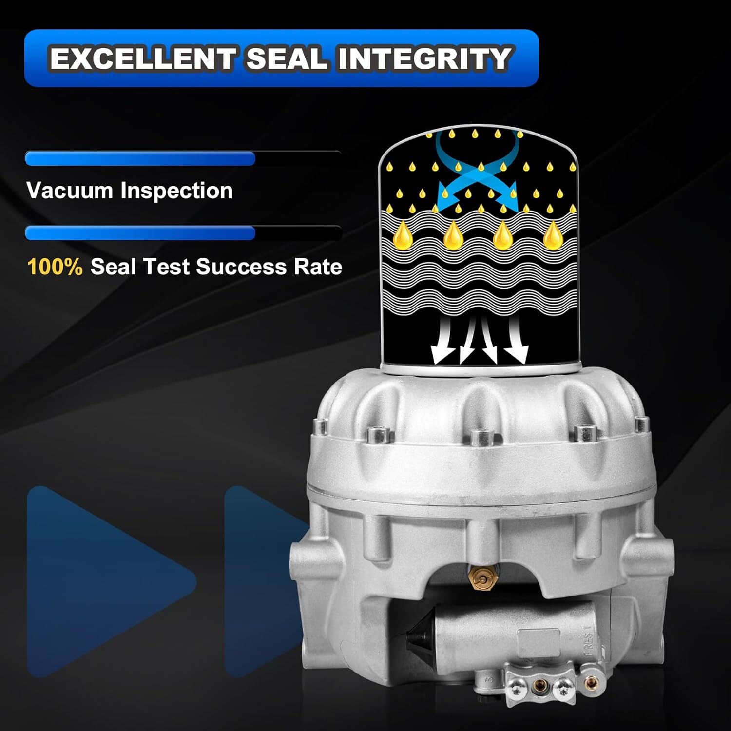 Air Dryer System Saver for Freightliner Cascadia Wabco 4324711010