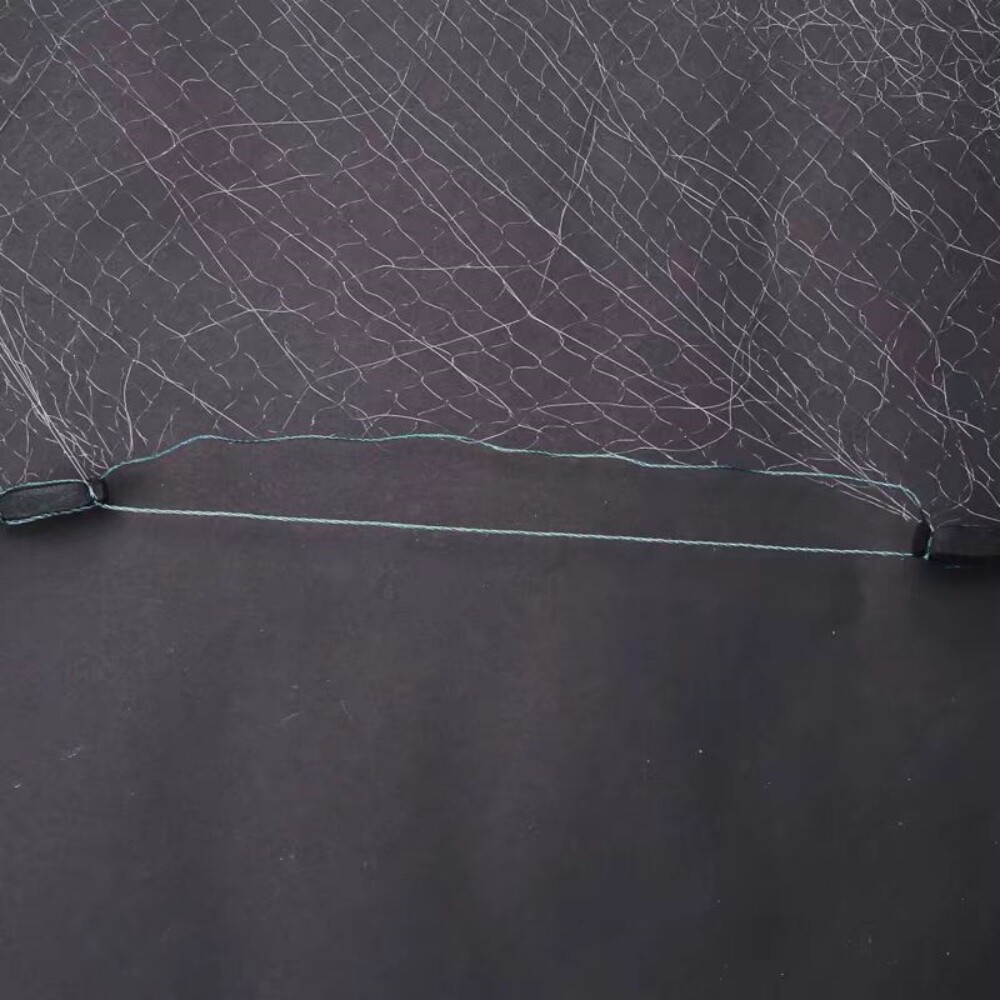 Catch Fish Gillnet 3-Layer Sinking Net Does Not Entangle The River Fishing