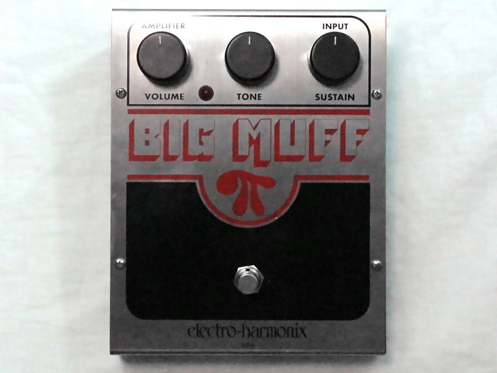 Used Electro-Harmonix EHX Big Muff Pi Distortion Sustainer Effects Pedal
