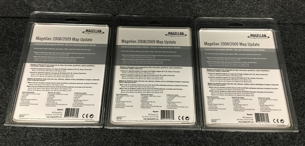 MAGELLAN 2008/2009 MAP UPDATE NAVTEQ ON BOARD