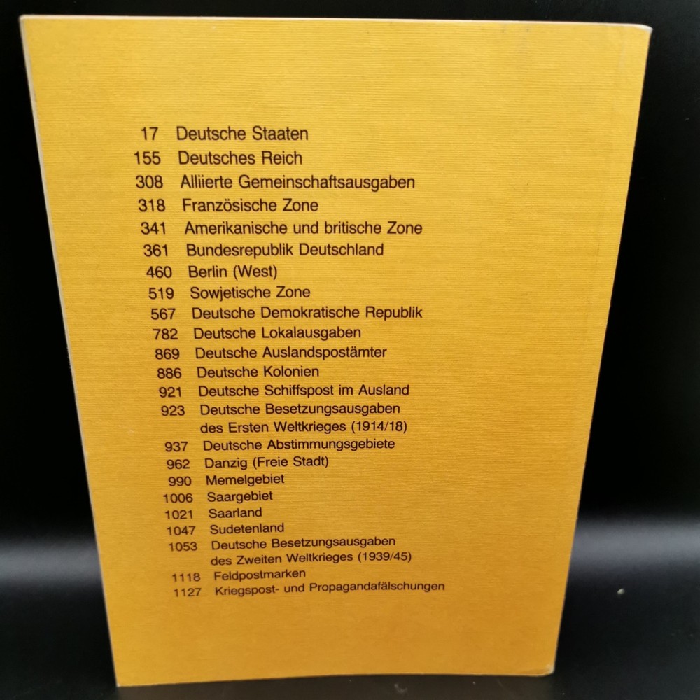 Michel Deutschland - Special 1980/1981 stamp catalogue