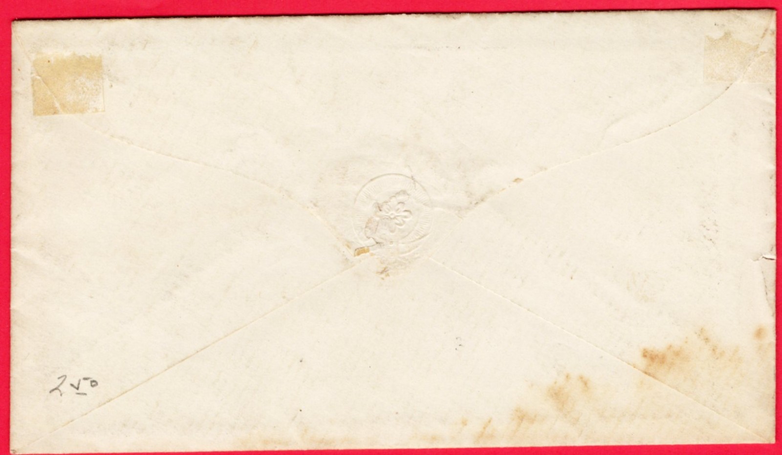 U.S. Scott : 26 with circle cancel : La Porte, Pa dated 1850 Ltr. / MB- 753