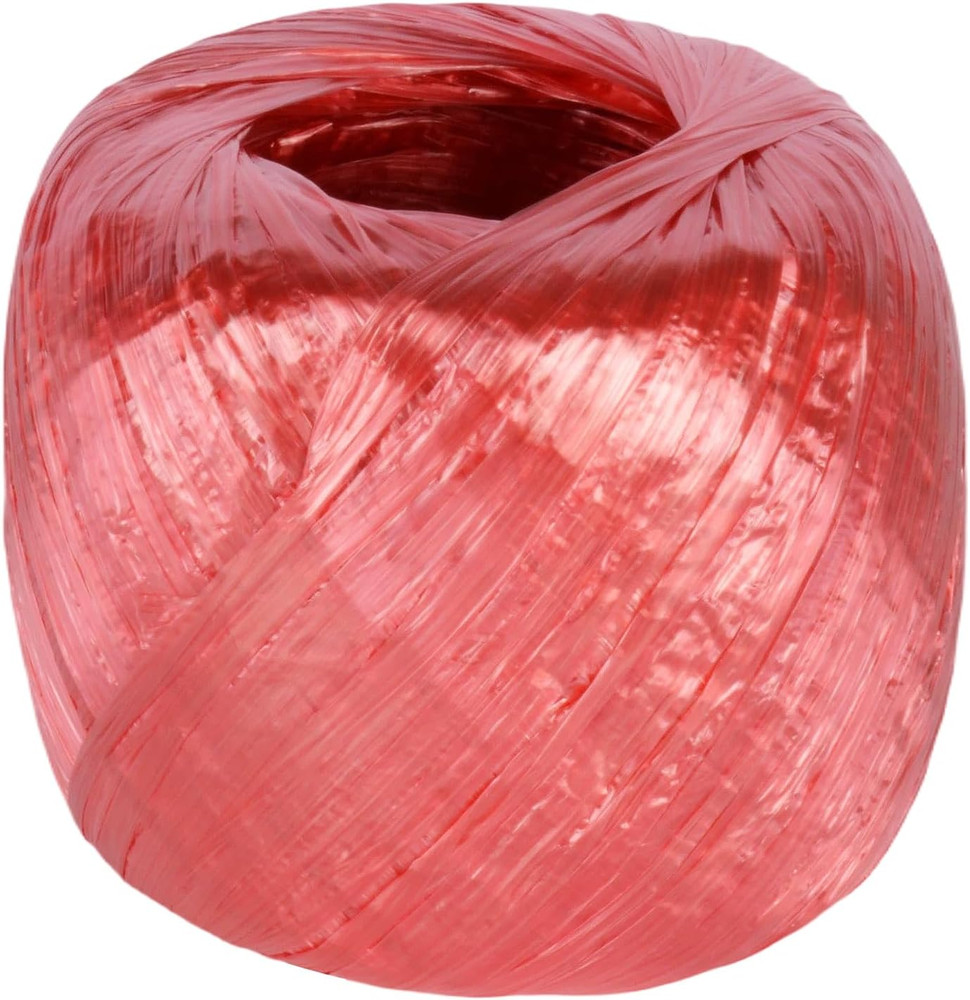 Polyester Nylon Plastic Rope Twine, 4Cm Width 310M Bundled Roll for Packing, Gar