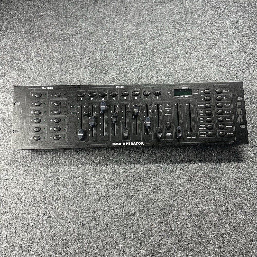 Elation DMX Programmer Channel Tabletop Lighting Controller OPERATOR 192 Untestd