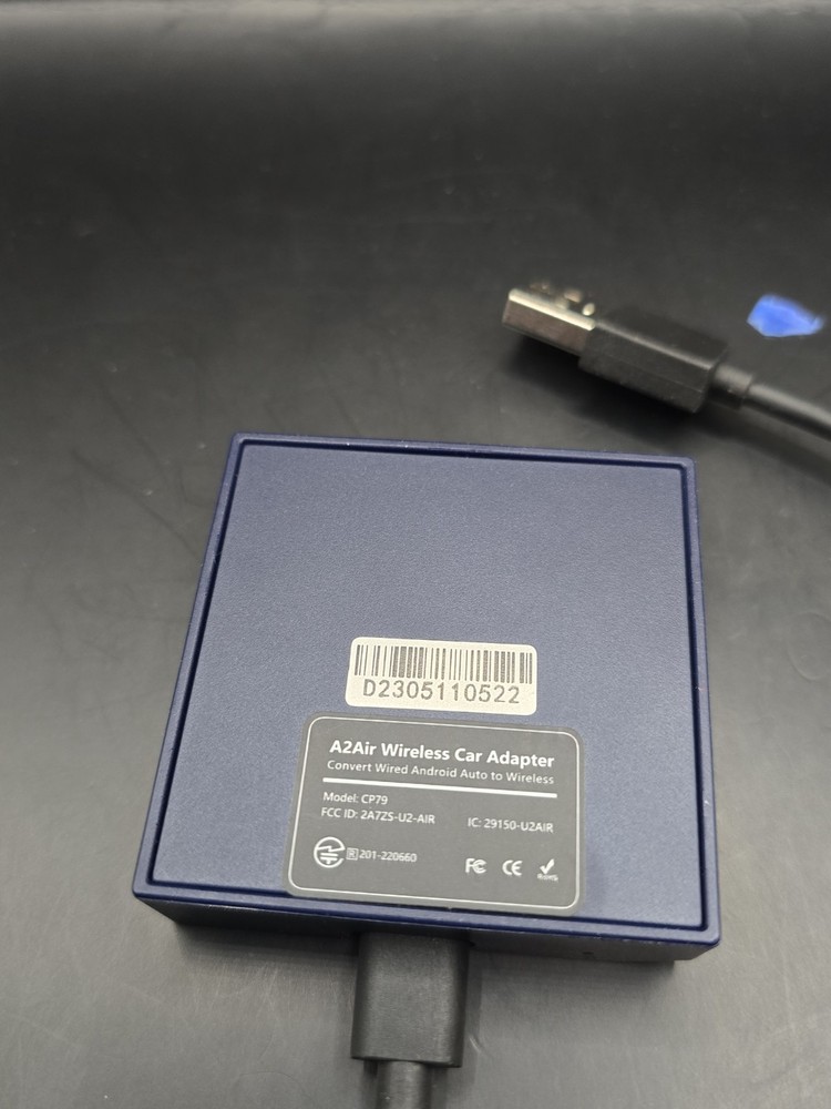 OTTOCAST A2Air Wireless Android Auto Adapter 13s Auto-Connect Fast Speed - BLUE