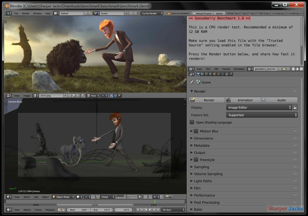NEW & Fast Ship! Blender 3D Modeling & Animation Studio Software - Windows Disc
