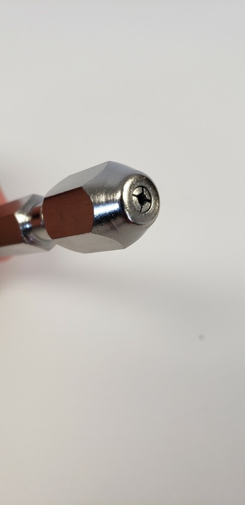 DOUBLE END PIN VISE LOOK CLOSELY MILLED FROM SOLID BAR STOCK