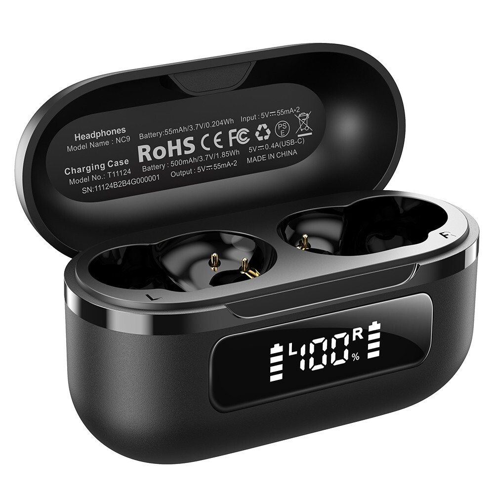 TOZO NC9 New Version Wireless Earbuds Replacement Charger Case
