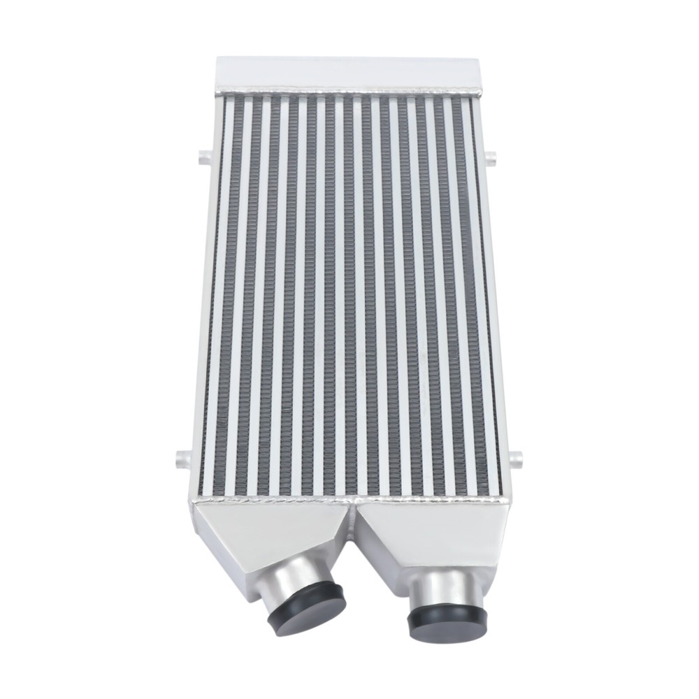Universal Aluminum Intercooler Front Mount 2.5" Inlet&Outlet Same One Side