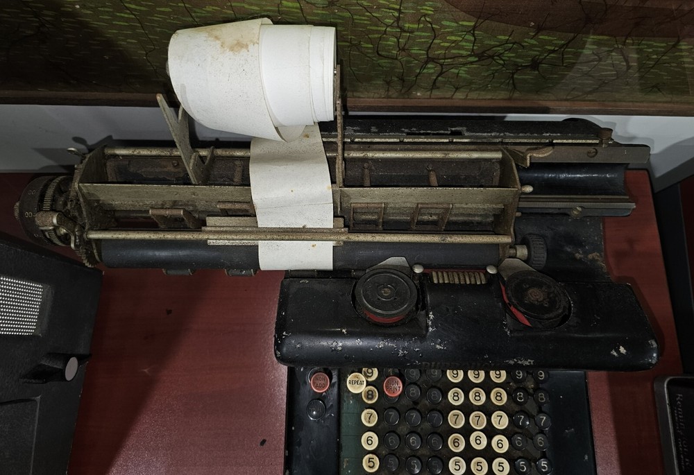 Antique Burroughs Adding Machine