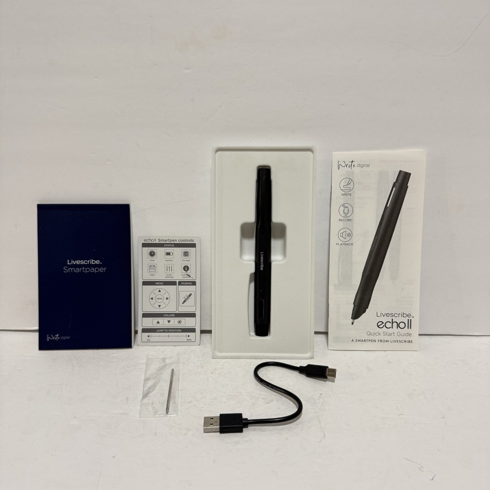 Livescribe Echo II Smartpen Bundle – Open Box
