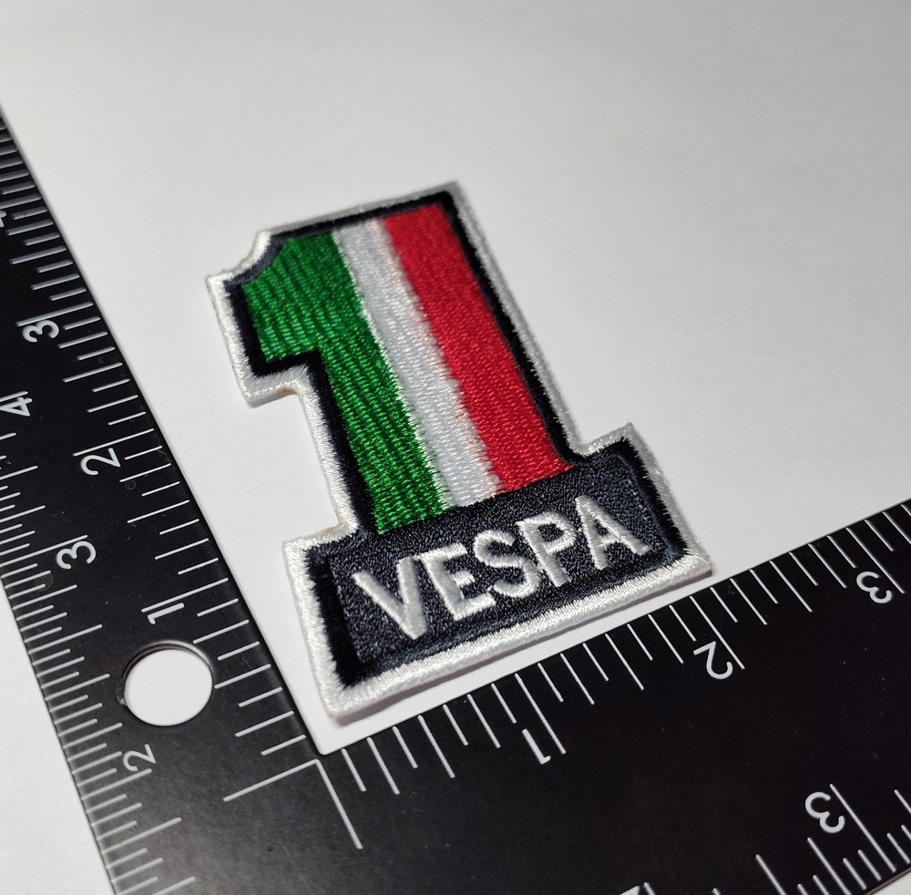 Vespa Patch Sport Championship V85 V9 Eldorado High Quality HOOK LOOP UK Patch